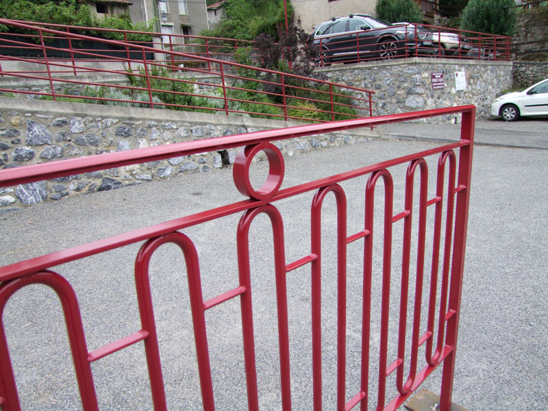 Détail Barrière de ville Aureilhan